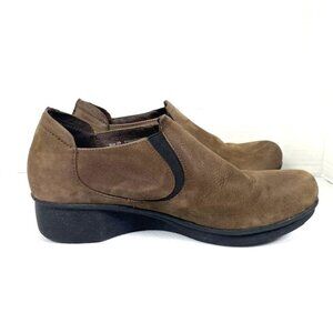 Dansko Balance Clogs Women’s 8.5 Brown Leather Slip On Comfort Casual Shoes